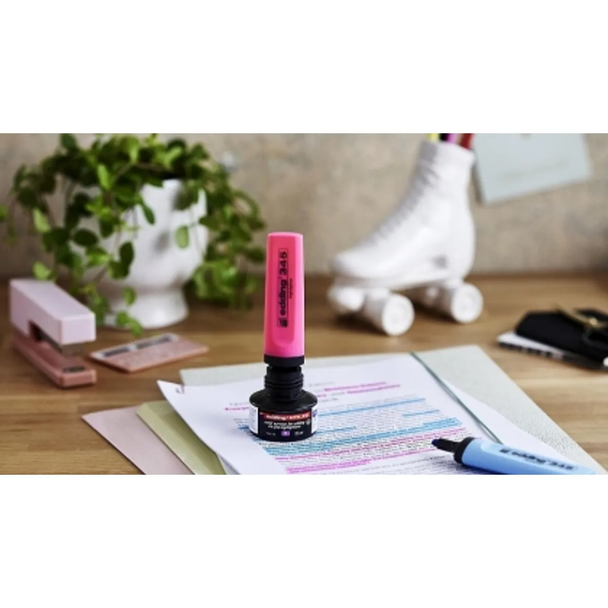 Маркер edding® 345 Textmarker — снимка 7