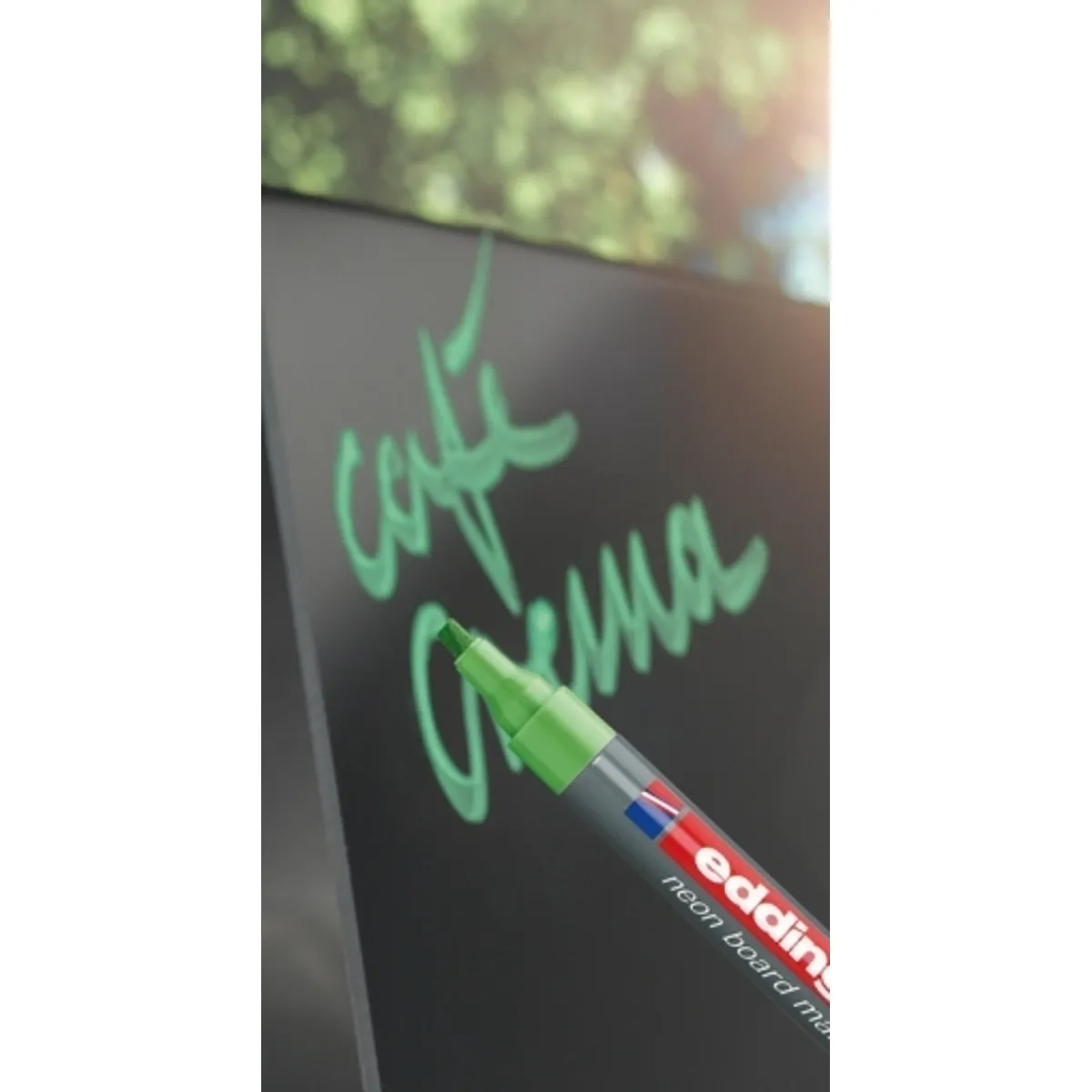 Маркер edding® 725 Neon-Boardmarker за черна дъска и стъкло, 2-5mm — снимка 7