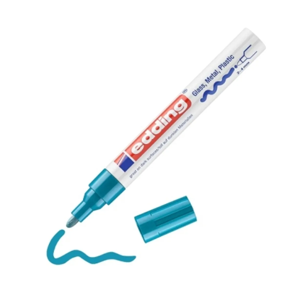 Маркер edding® 750 лаков paint marker, 2-4mm — снимка 2