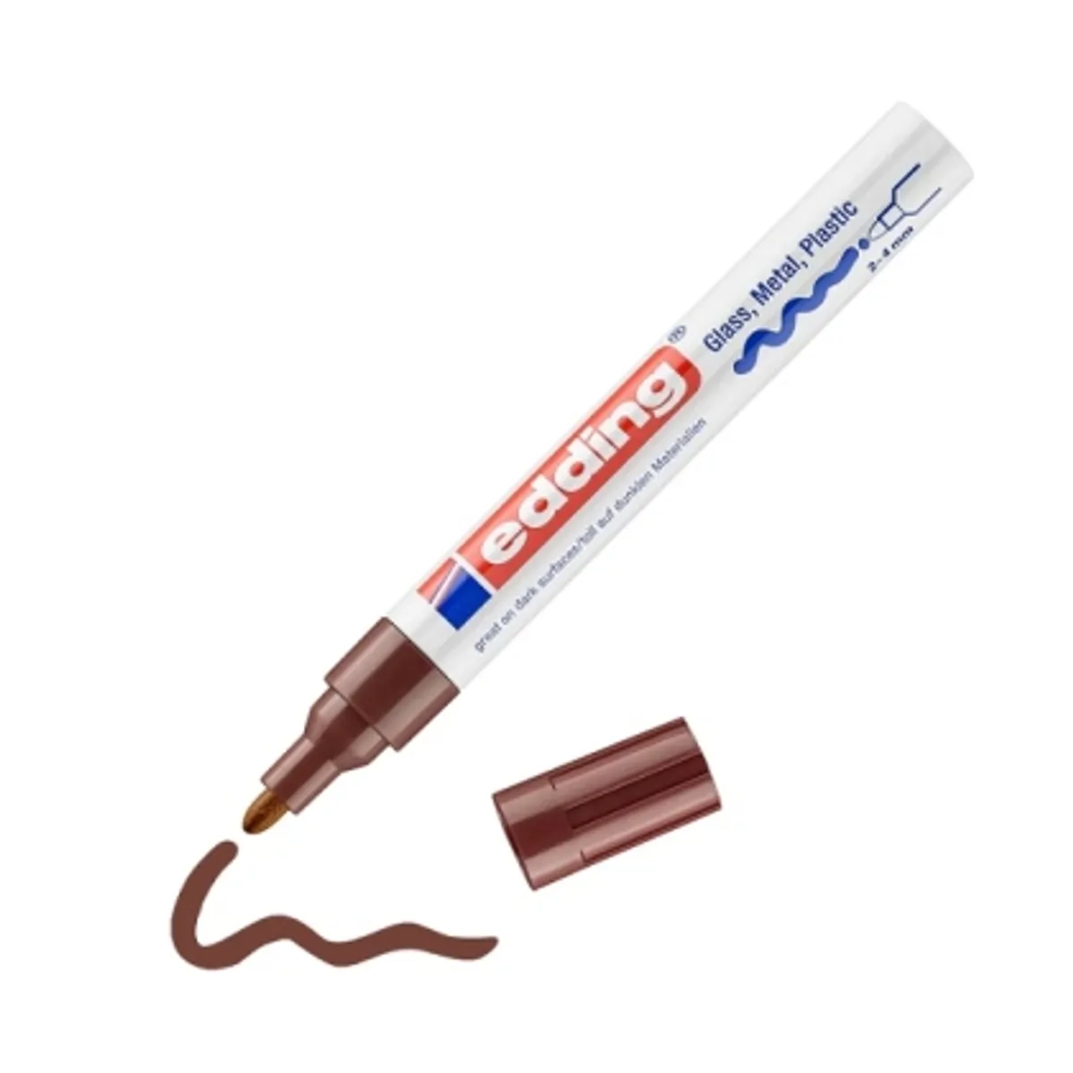 Маркер edding® 750 лаков paint marker, 2-4mm — снимка 9