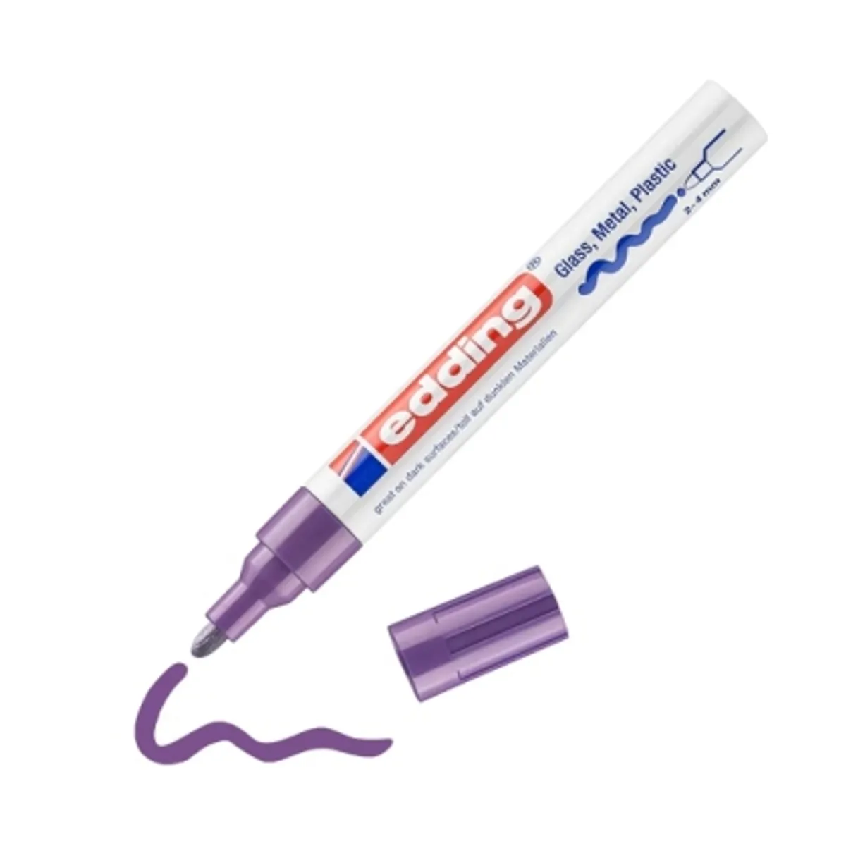 Маркер edding® 750 лаков paint marker, 2-4mm — снимка 10