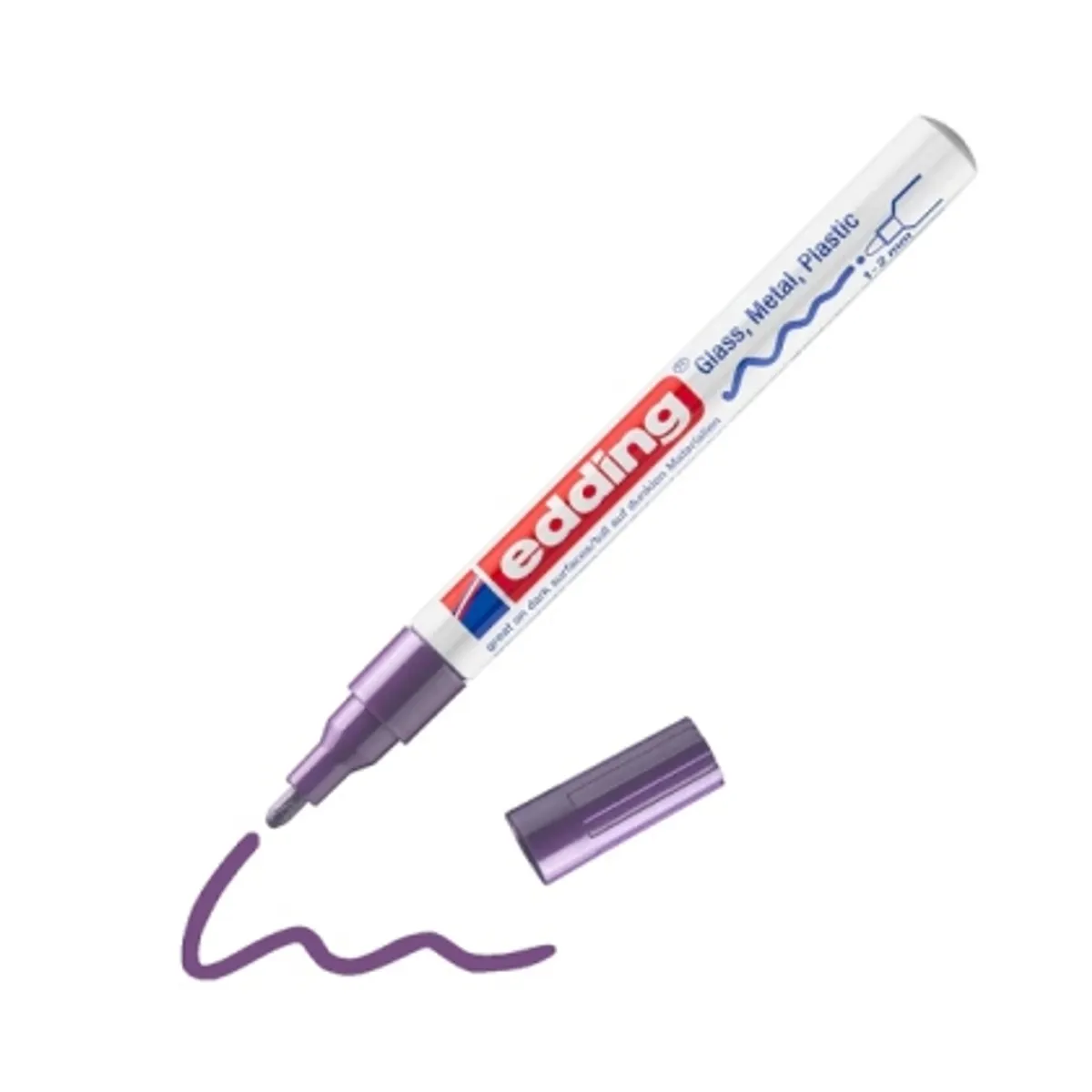 Маркер edding® 751paint marker, 1-2mm — снимка 12