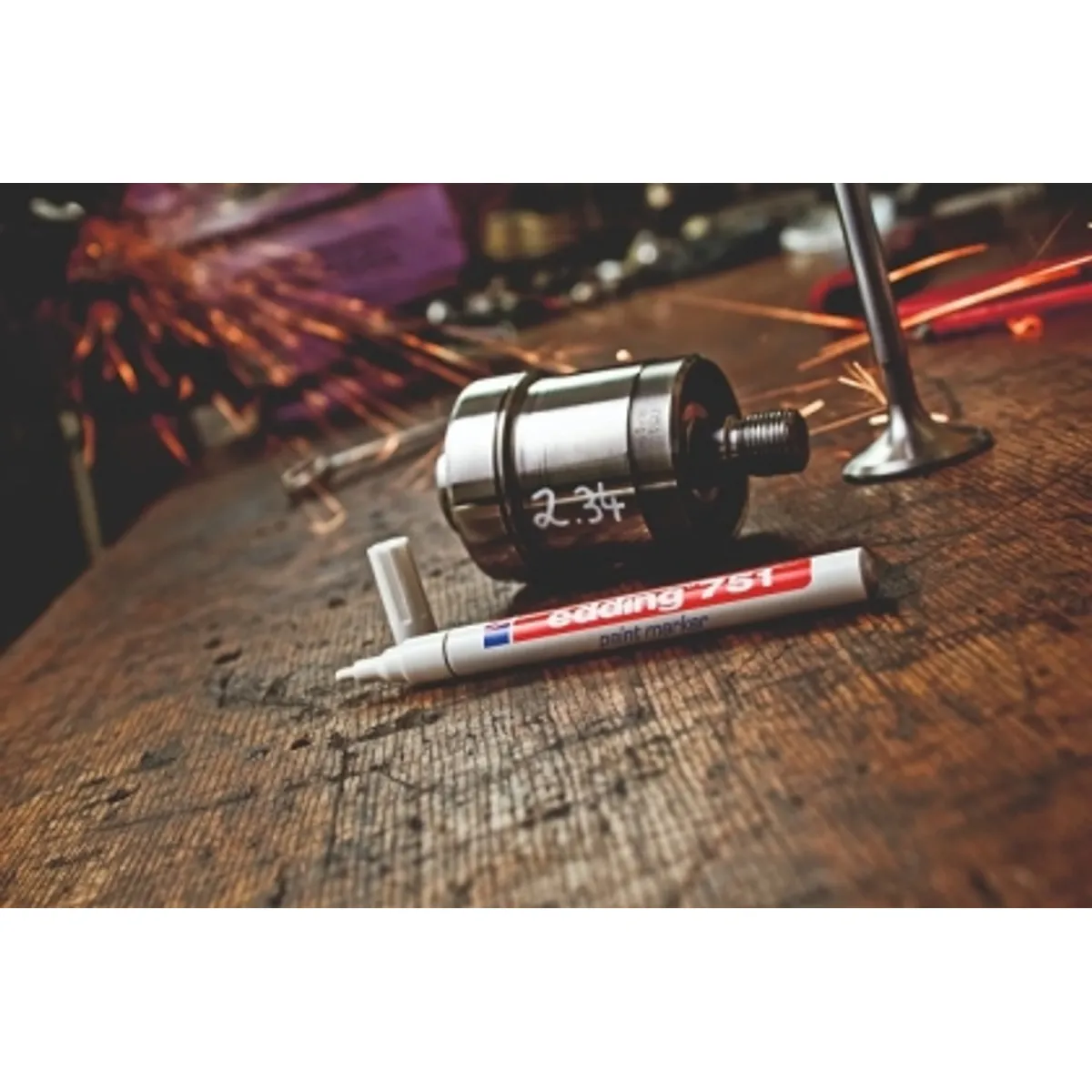 Маркер edding® 751paint marker, 1-2mm — снимка 19