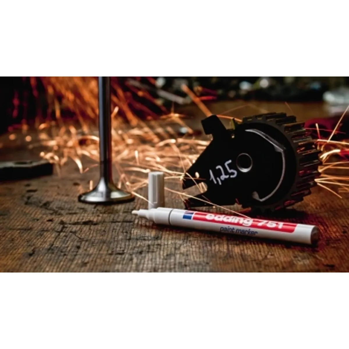 Маркер edding® 751paint marker, 1-2mm — снимка 20