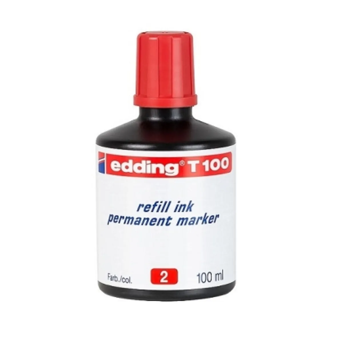 Мастило edding® T 100 за презареждане на перманентни маркери, снимка 2