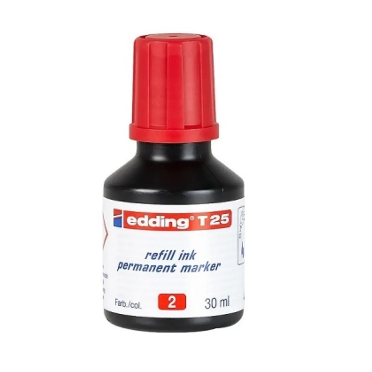 Мастило edding® T25 за презареждане на перманентни маркери, 30 мл. — снимка 2