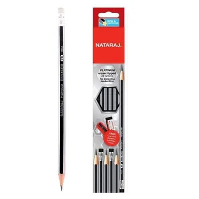 Корица на „Молив Nataraj 2B PLATINUM с гума“