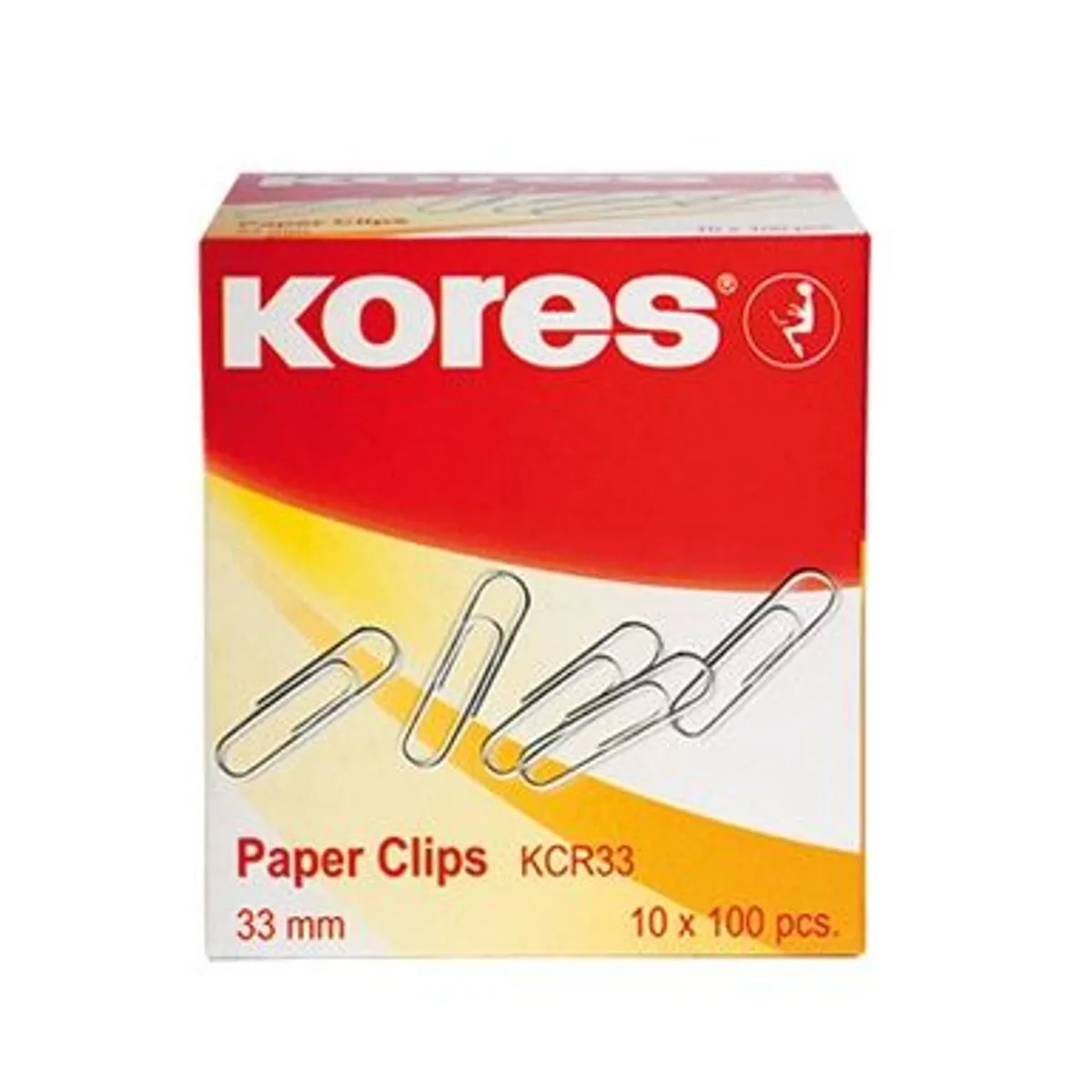 Кламери KORES 33mm/100бр.
