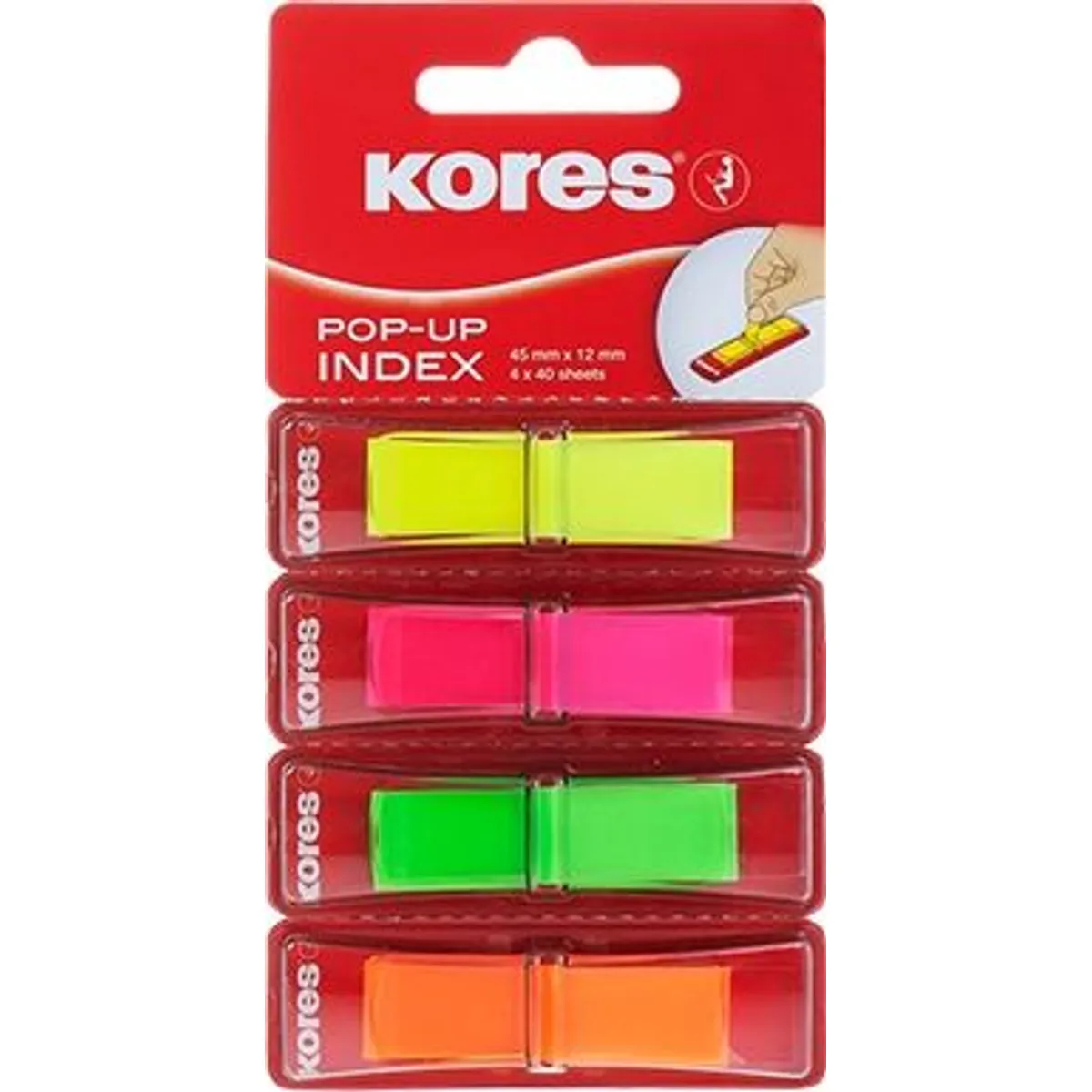 Индекс KORES POP-UP 4 цвята