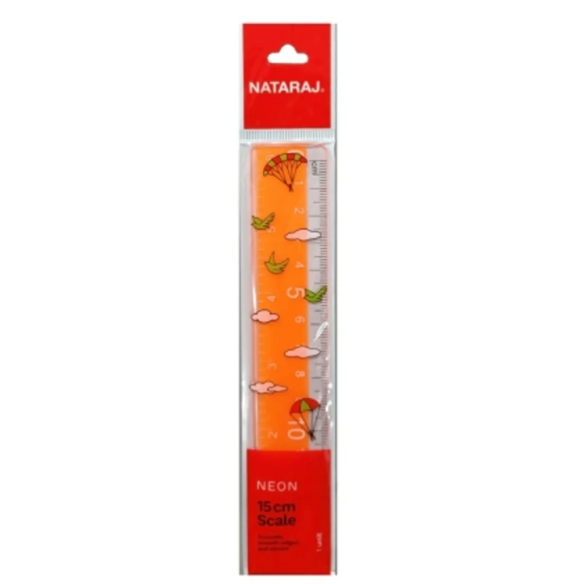 Линия Nataraj® NEON 15 см, блистер, снимка 2