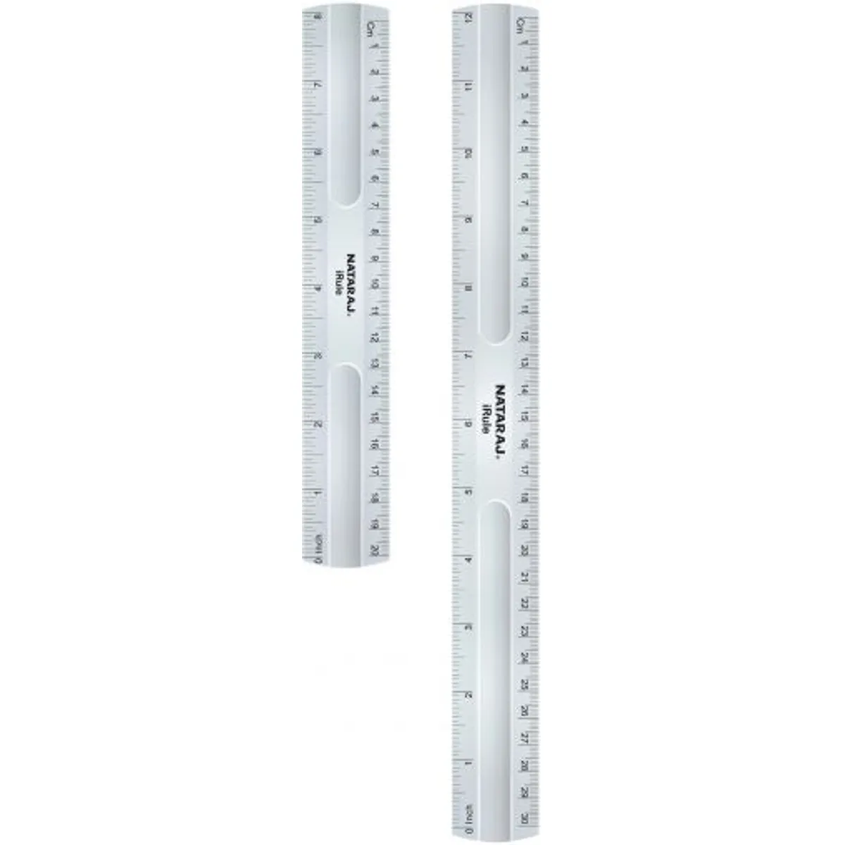 Линия Nataraj® iRULE 20 см, прозрачна, блистер, снимка 1