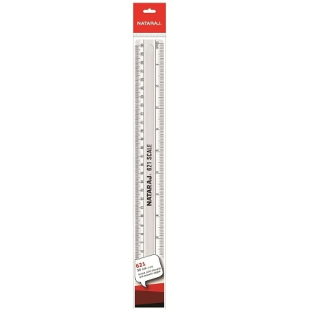 Линия Nataraj® 621 Scale, 30 см, блистер, снимка 1