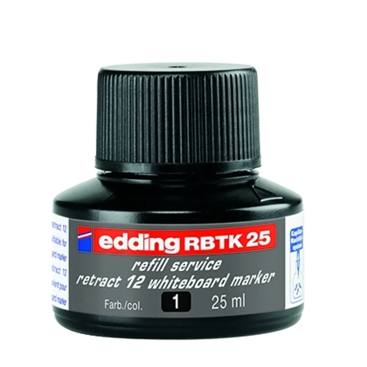 Мастило edding® RBTK 25 refill service retract 12 за бяла дъска — снимка 2