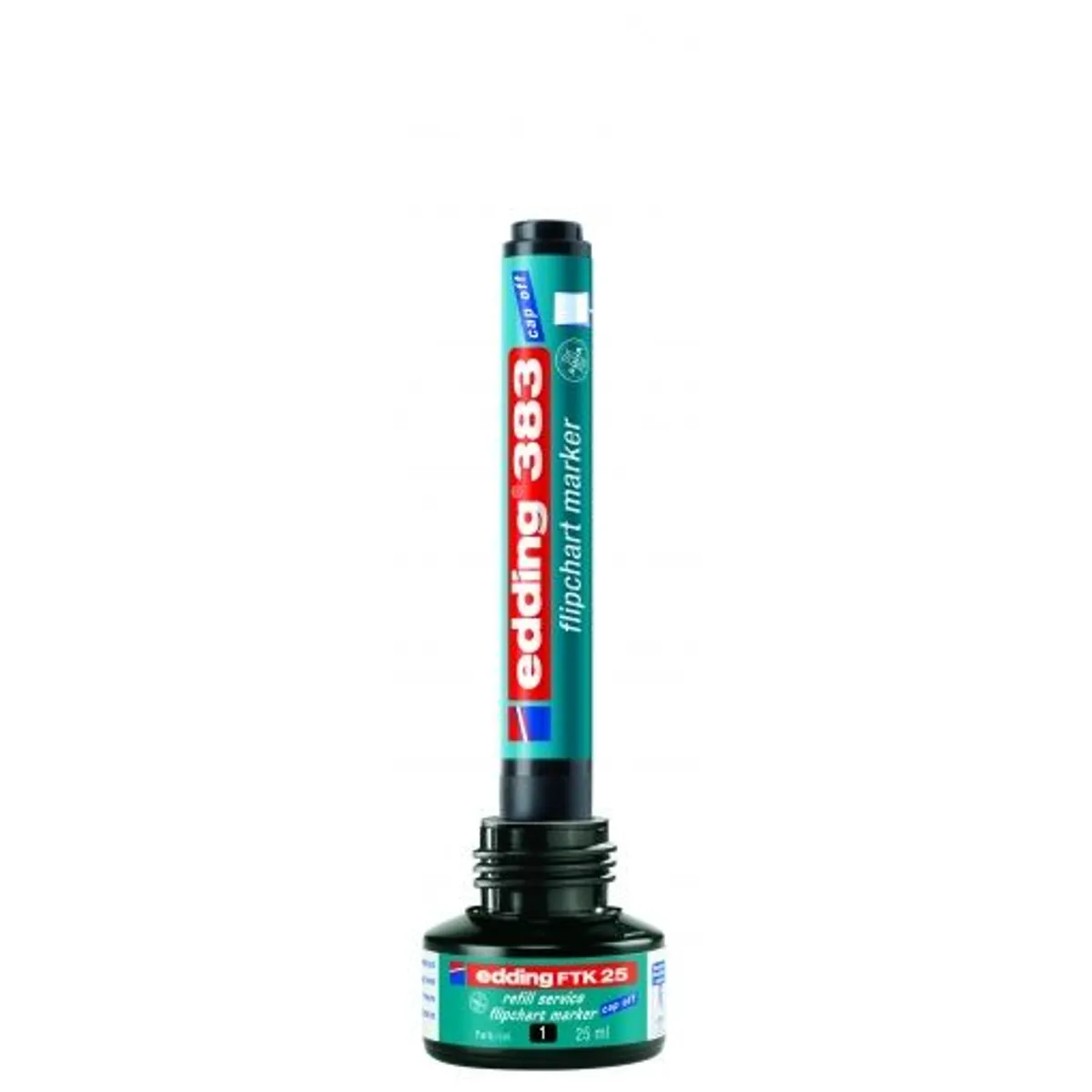 FTK25 мастило за флипчарт 25ml• черно — снимка 1