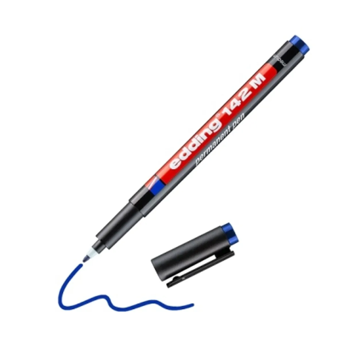 Маркер edding® 142 M, OHP, за гладки повърхности, 1mm — снимка 3
