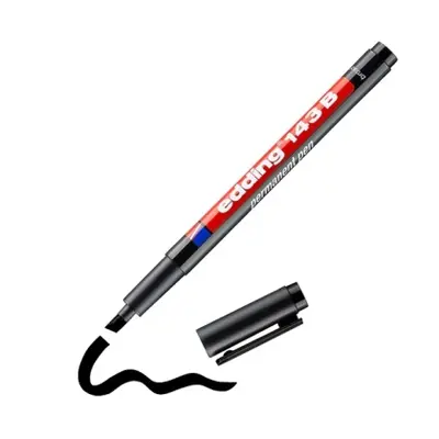 Корица на „Маркер edding® 143 B, OHP, за гладки повърхности, 1-3mm"