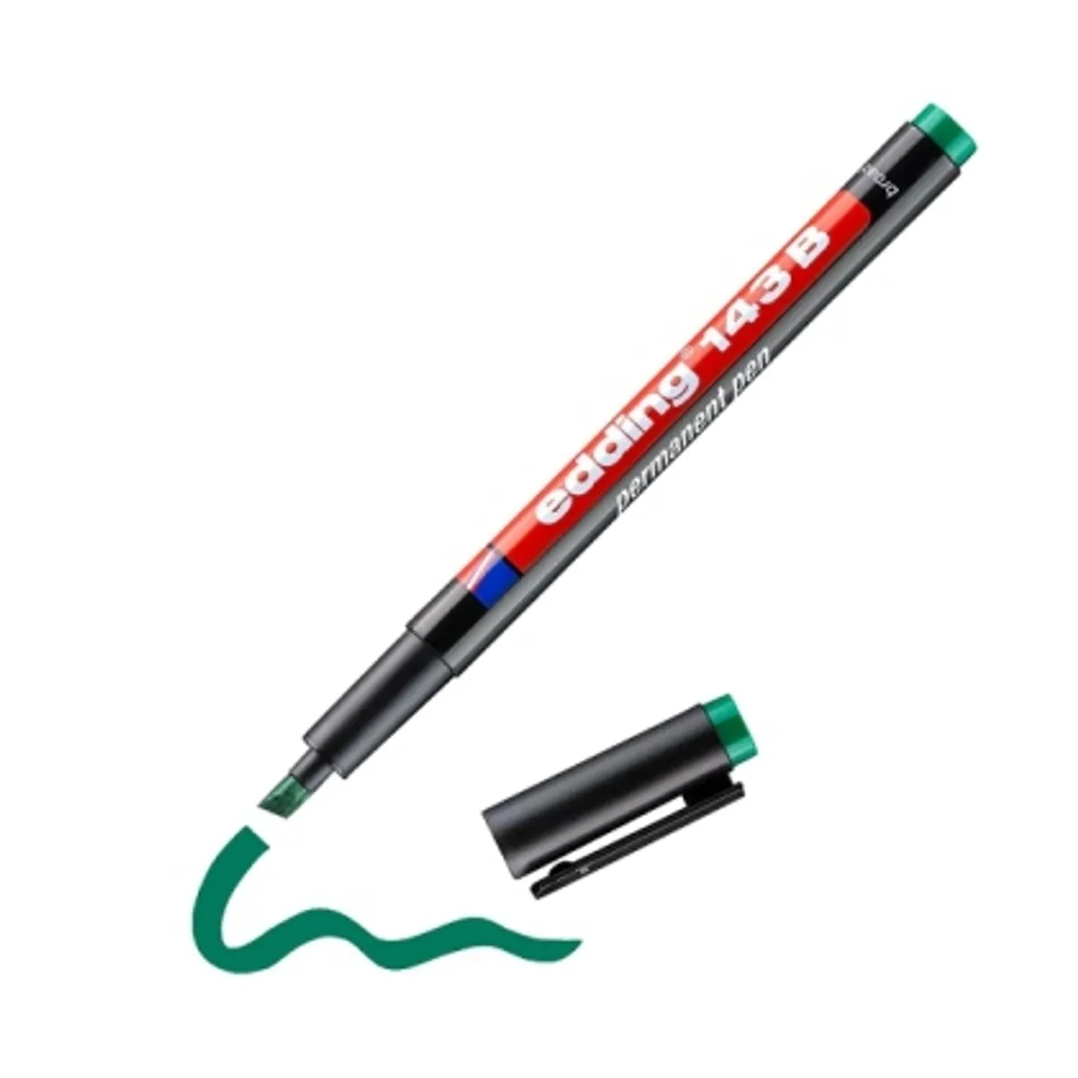 Маркер edding® 143 B, OHP, за гладки повърхности, 1-3mm — снимка 4