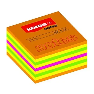 Корица на „Самозалепващи листчета KORES Cubo 75x75 mm, 450 л.“