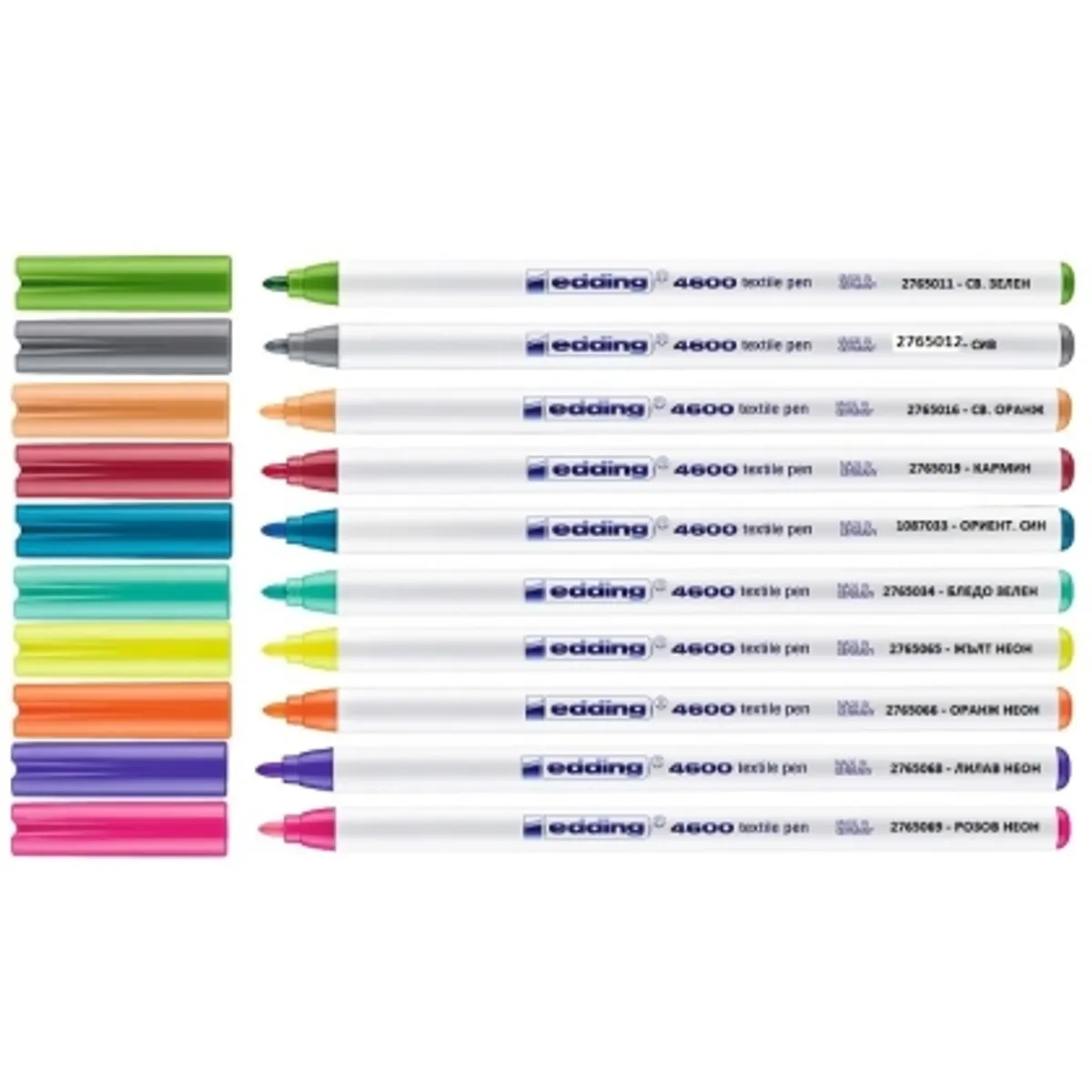 Маркер edding® 4600 за текстил, снимка 2