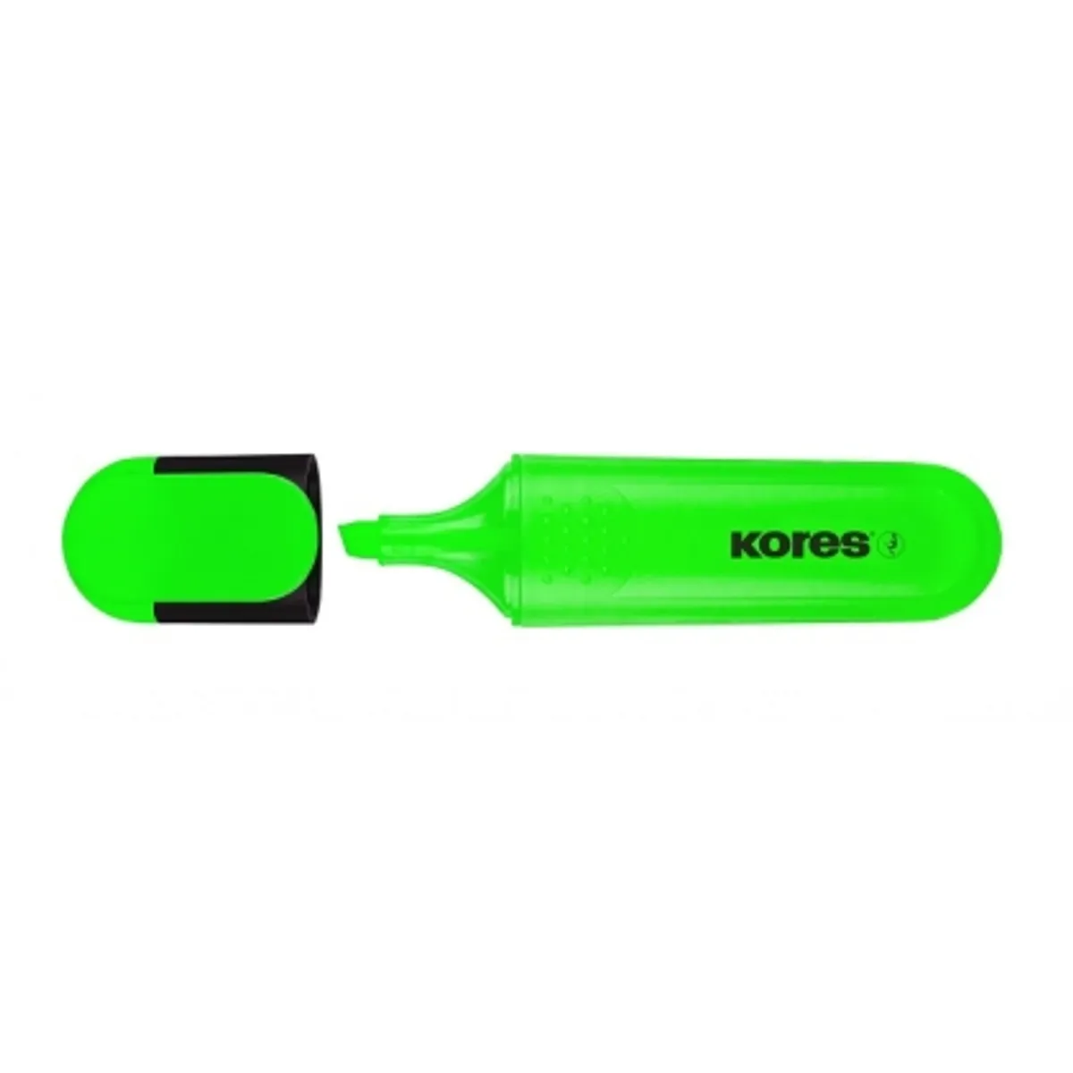 Комплект маркери KORES Bright Liner Plus, 6 цвята — снимка 3