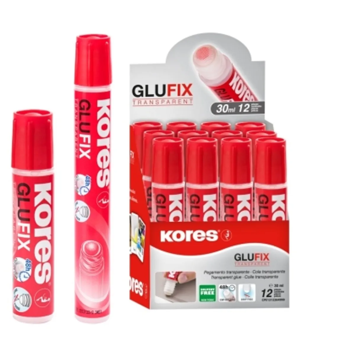 Течно лепило с тампон KORES Glufix 30 ml — снимка 1
