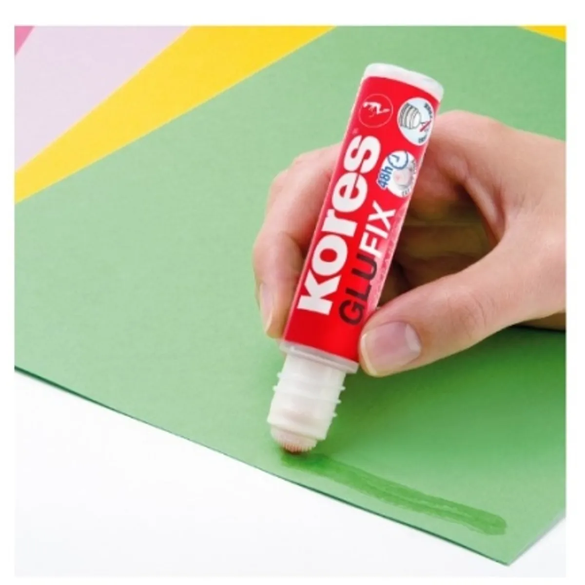 Течно лепило с тампон KORES Glufix 30 ml — снимка 4