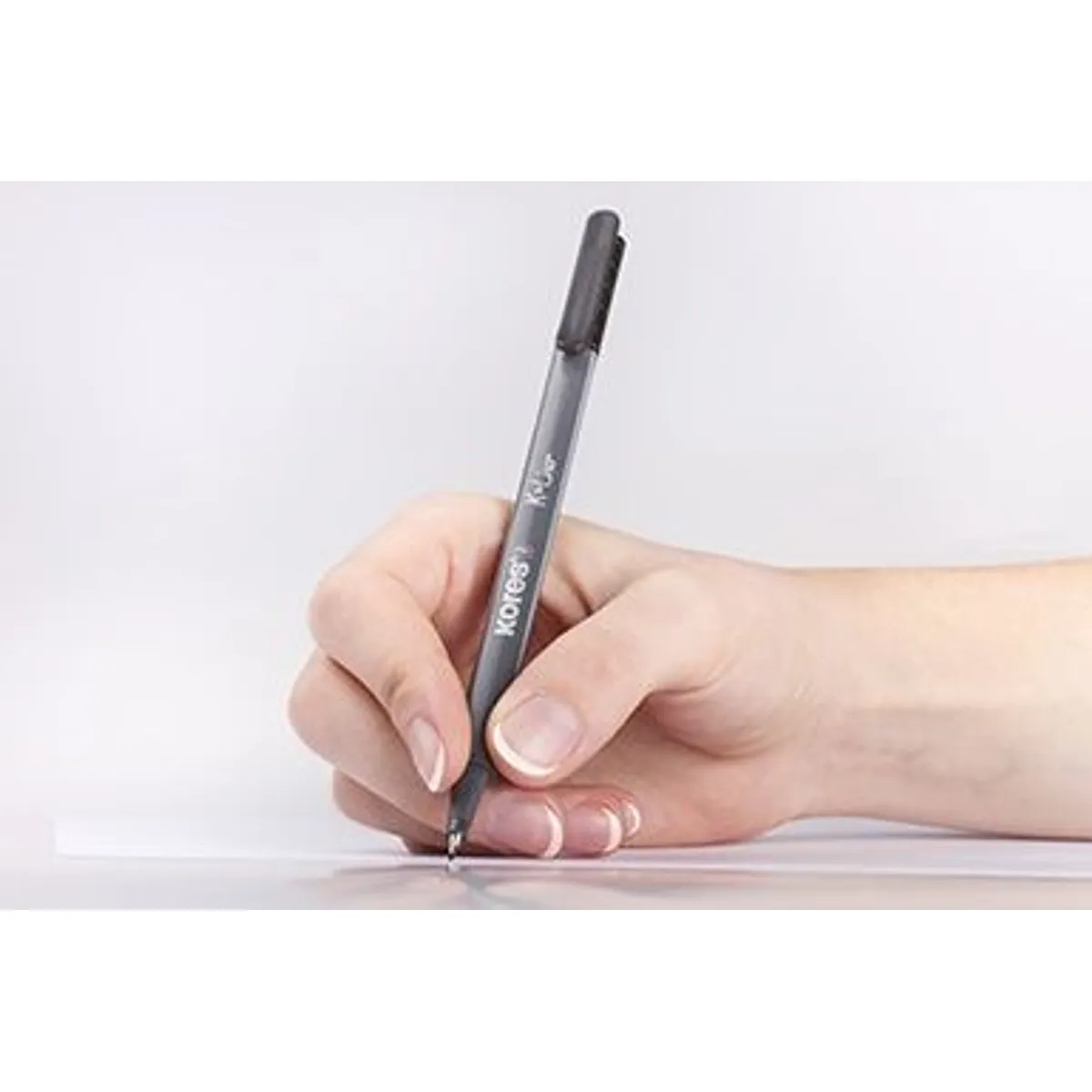 Комплект тънкописци КОRES K-liner Fineliner, 4 цвята, 0.4 mm — снимка 3