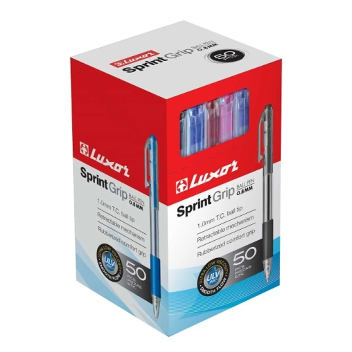 Автоматична химикалка Luxor SPRINT GRIP, 1.0 mm, снимка 4