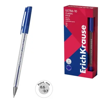 Корица на „Химикалка ErichKrause® ULTRA-10 Stick Classic 0.7 mm"