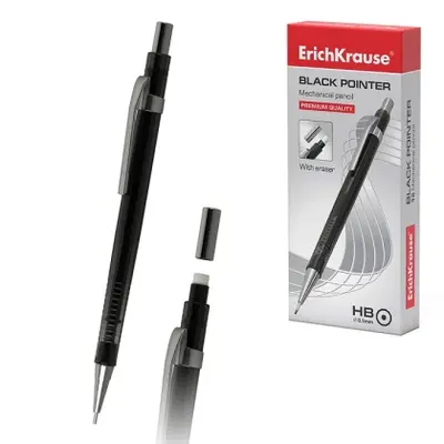 Корица на „Автоматичен молив ErichKrause® Black Pointer 0.5 mm, HB /в кутия 12 бр./"