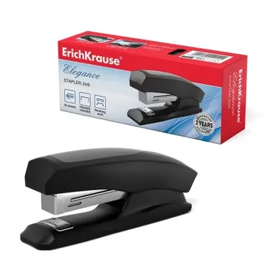 Корица на „Телбод 24/6 Half-strip ErichKrause® Elegance, черен“