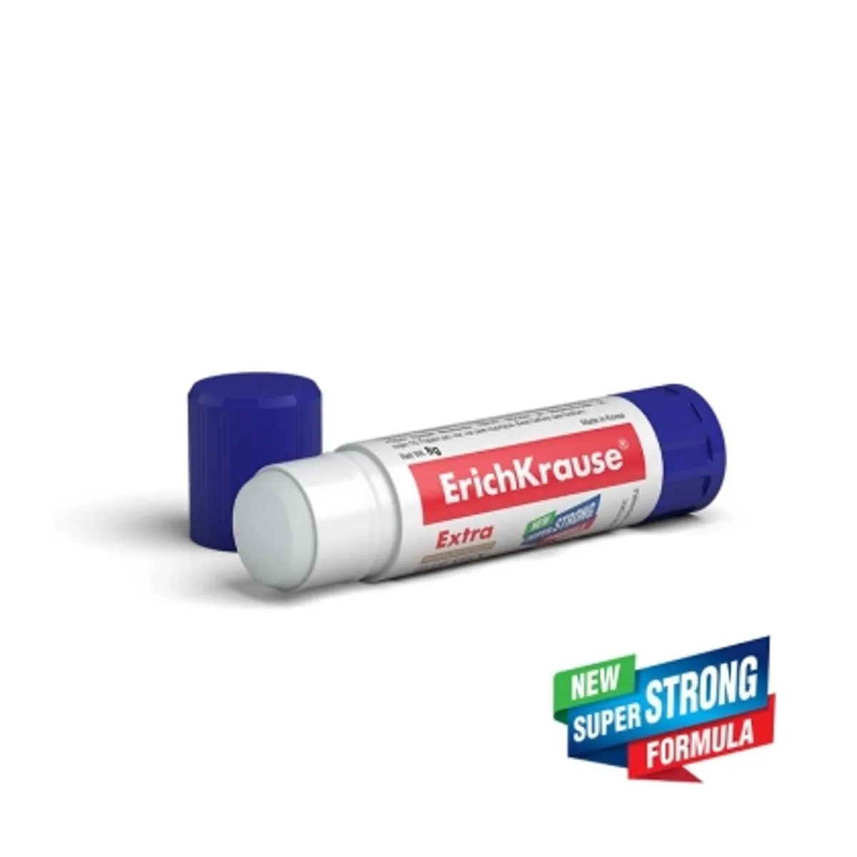 Сухо лепило стик ErichKrause® Extra, 8 гр. (в дисплей 30 бр.) — снимка 2