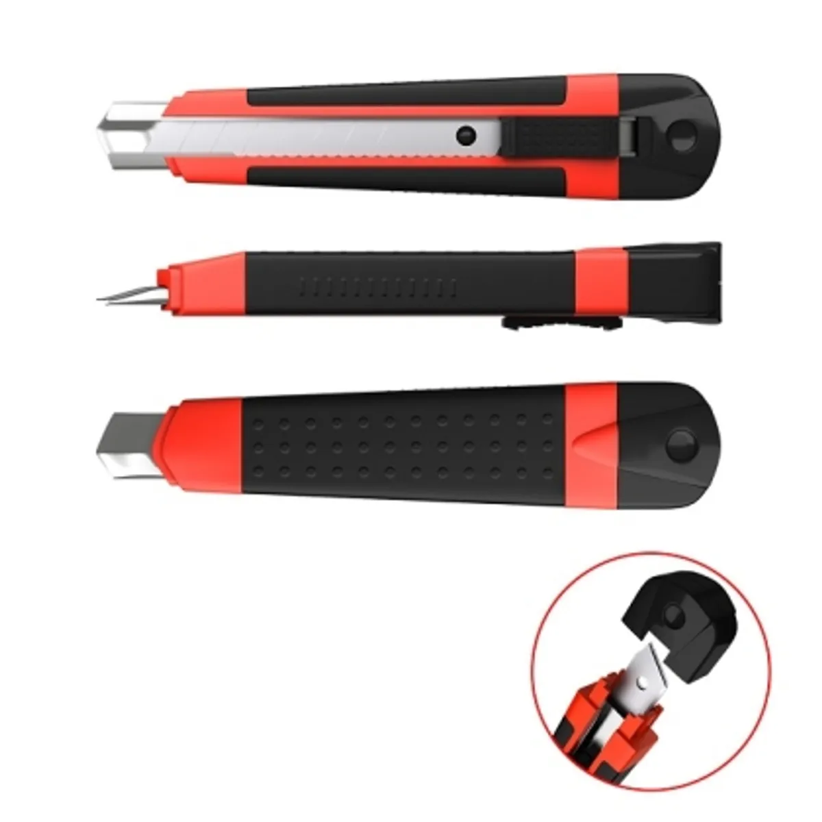 Макетен нож ErichKrause® Arrow, 18 mm (пластмасов блистер 1 бр.), снимка 2