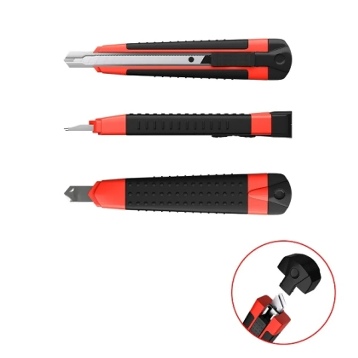 Макетен нож ErichKrause® Arrow, 9 mm (пластмасов блистер 1 бр.), снимка 2