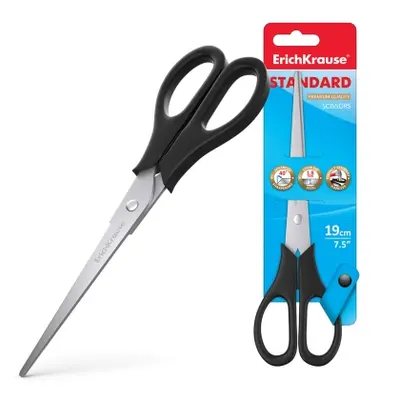 Корица на „Ножица ErichKrause® EasyCut Standart, 19 cm“