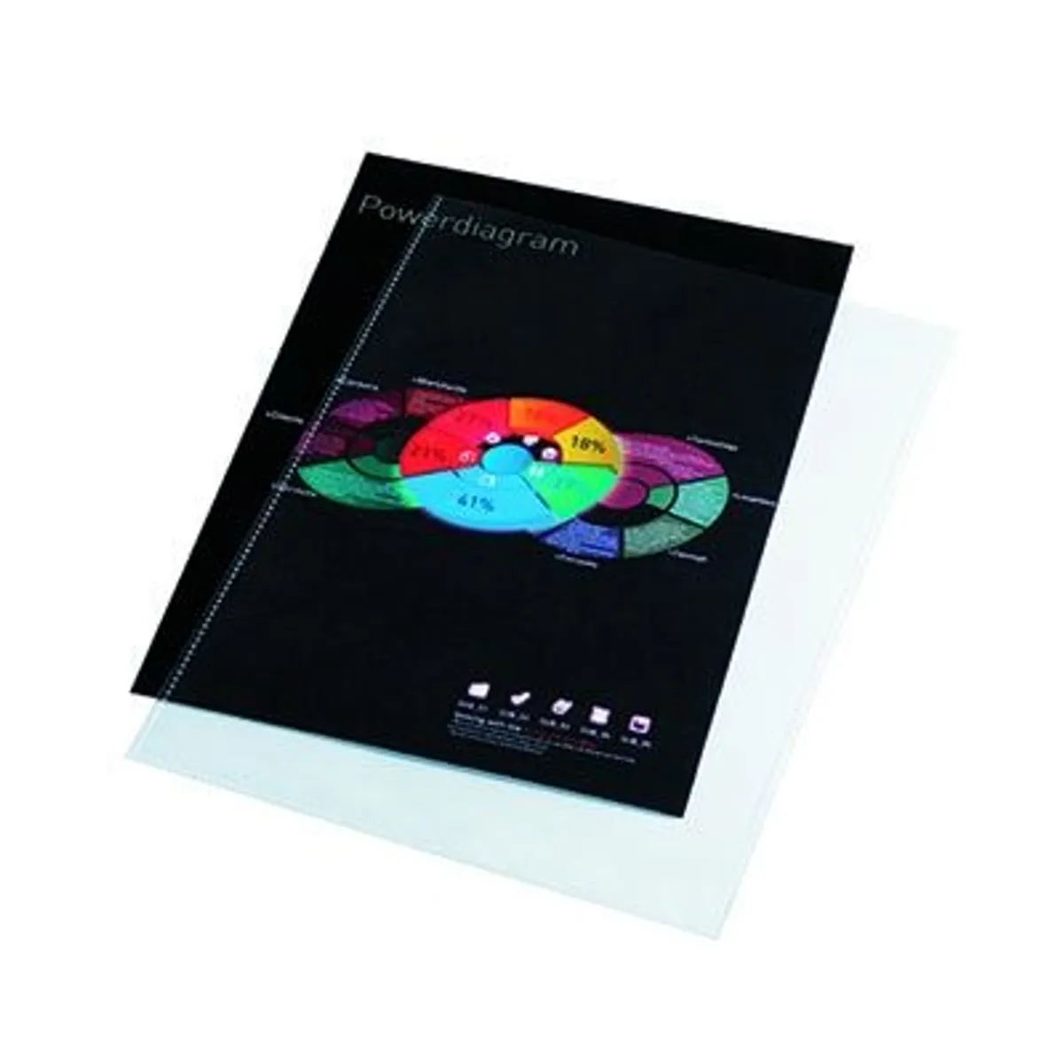 Комплект джобове A4 ErichKrause® Crystal Clear, 160мк, 10 бр.