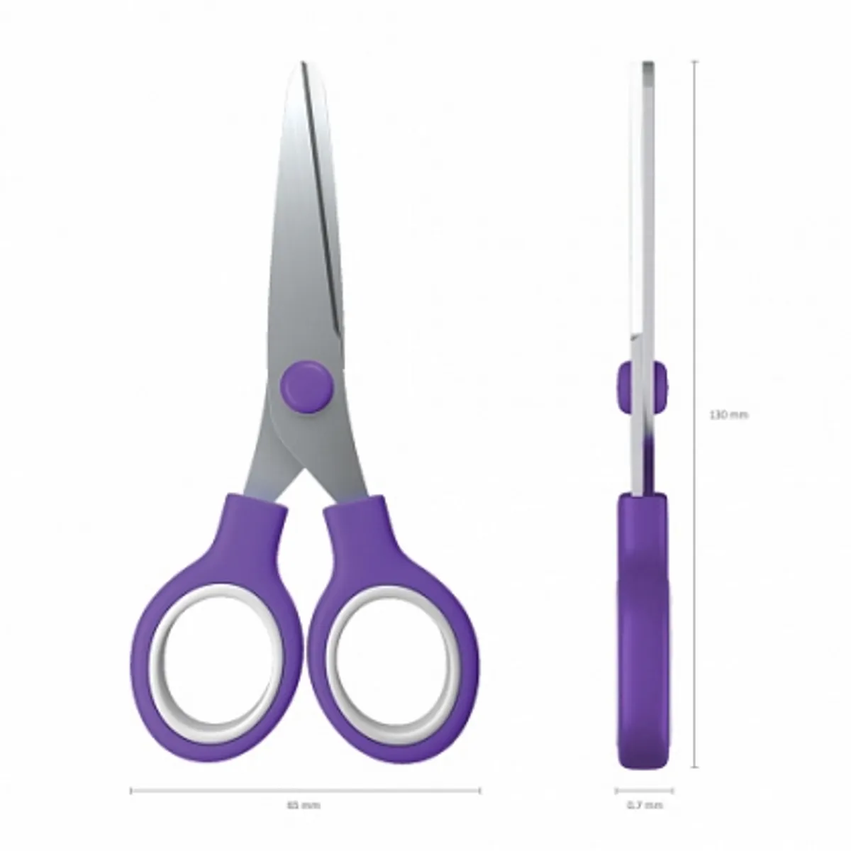 Ножица ErichKrause® Junior, 13 cm, снимка 3