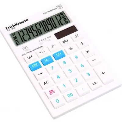 Корица на „Калкулатор ErichKrause® White CC-352 Classic, 12 разряден"