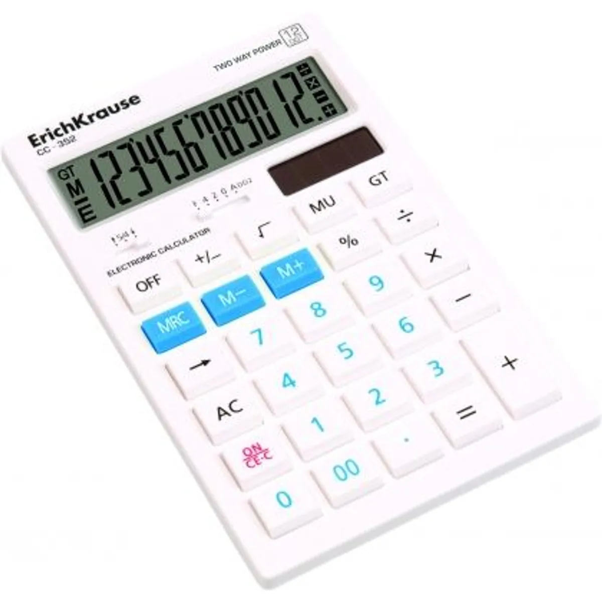 Калкулатор ErichKrause® White CC-352 Classic, 12 разряден — снимка 1