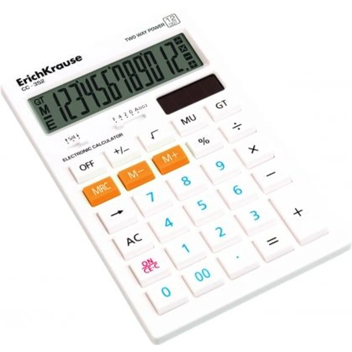 Калкулатор ErichKrause® White CC-352 Classic, 12 разряден — снимка 3