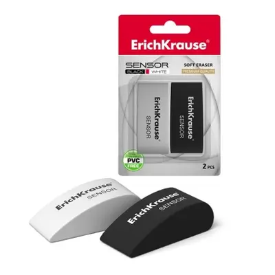 Корица на „Комплект от 2 гуми за молив ErichKrause® Black&White в блистер“