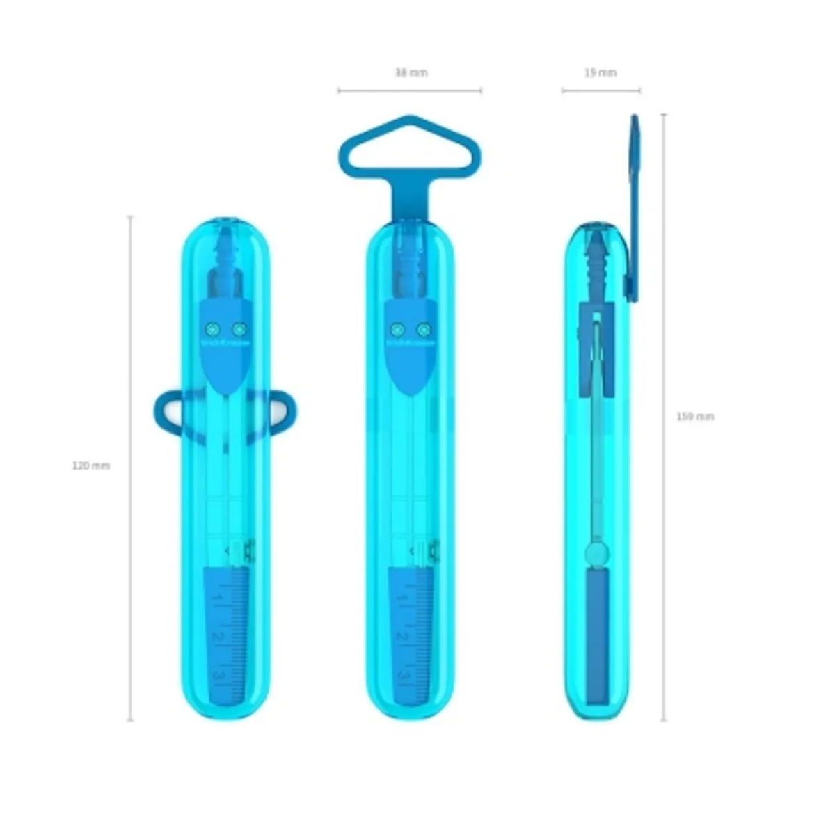 Метален пергел ErichKrause® NEON,120mm, снимка 3