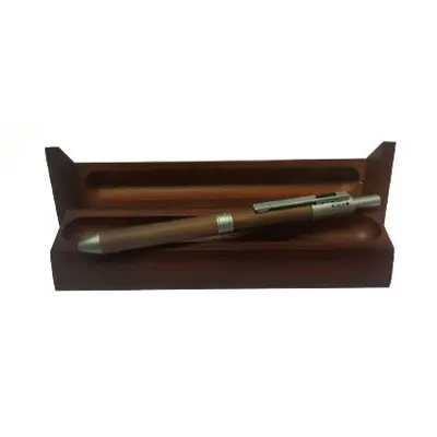 Корица на „Автоматична химикалка OHTO Multi-natural Wood с дървена кутийка“