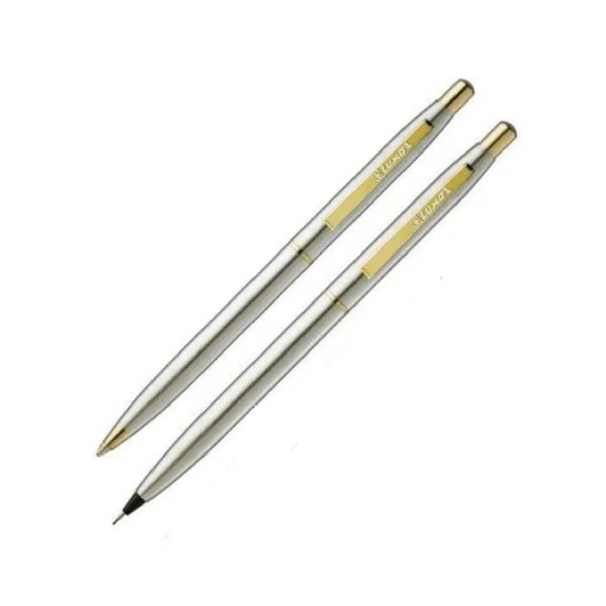 Химикалка и автоматичен молив Luxor Sterling Set — снимка 1