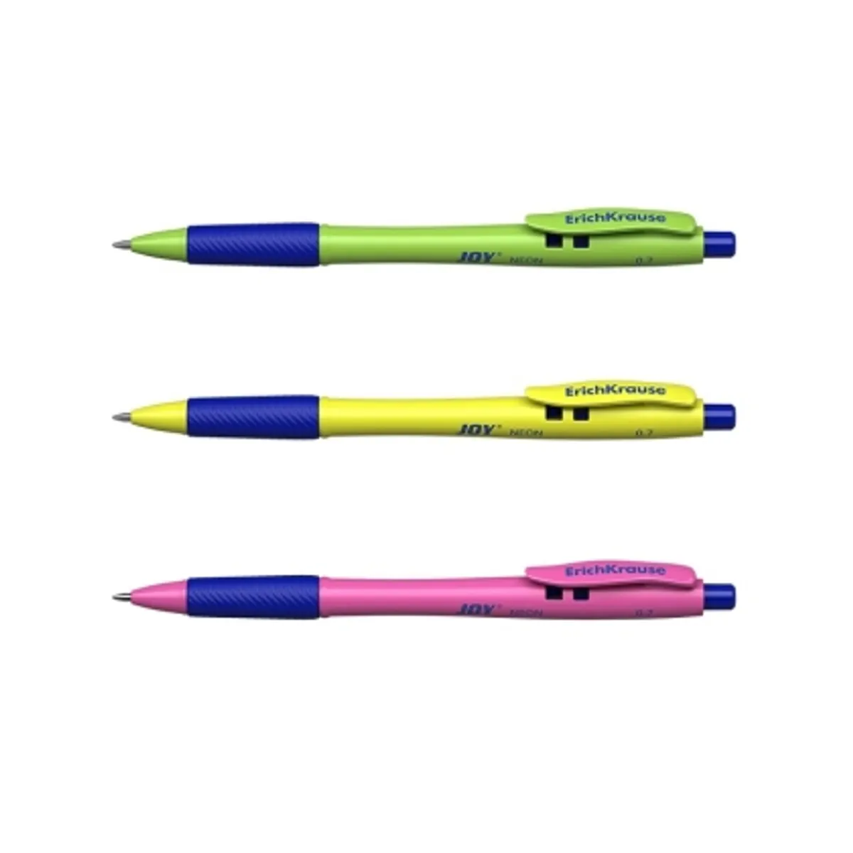 Aвтоматична химикалка ErichKrause® JOY Neon 0.7mm, снимка 2