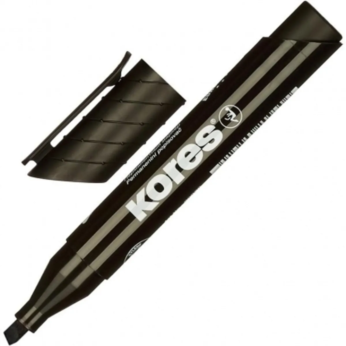 Маркер KORES K-Marker Permanent Marker XP2, скосен връх, 3-5 mm