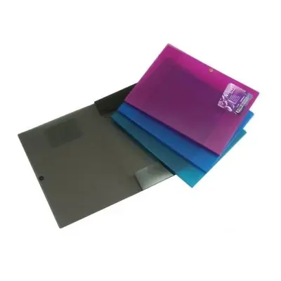 Корица на „Папка с копче ErichKrause® Vivid Colors А4, 4 цвята микс“