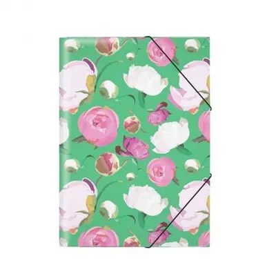 Корица на „Папка с ластик ErichKrause® Peonies, A4“