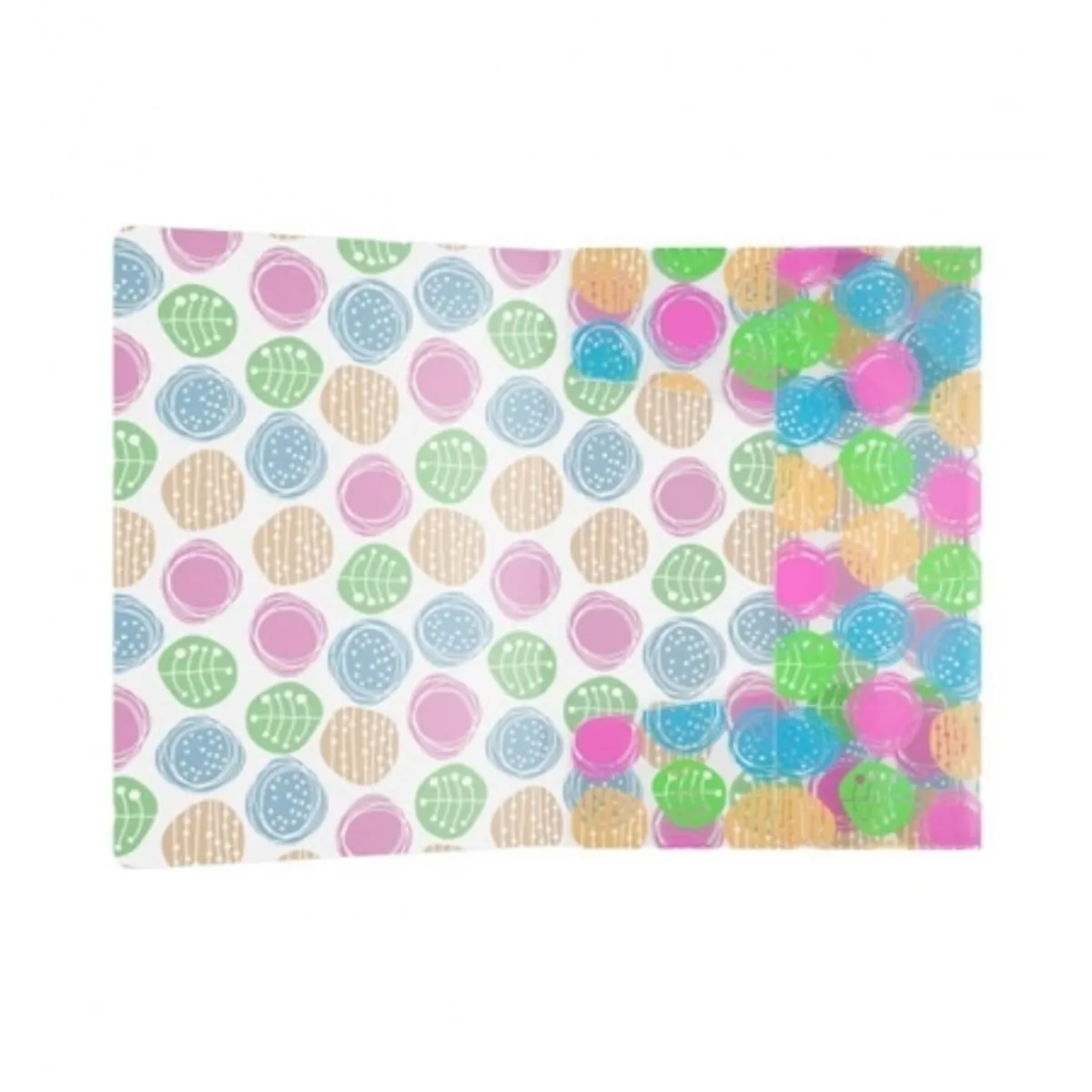 Папка с ластик ErichKrause® Buttons, A4, снимка 2