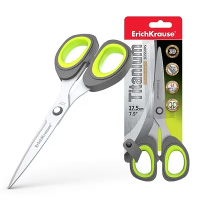 Корица на „Ножица ErichKrause® Titanium 17.5 см“